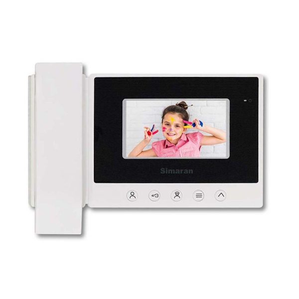 43HS-1-600x600-1.jpg عکس کالای مانیتور آیفون تصویری 4 اینچ برند سیماران مدل HS 43