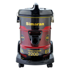 عکس کالای جارو سطلی سفید مشکی 220 برند سیماران