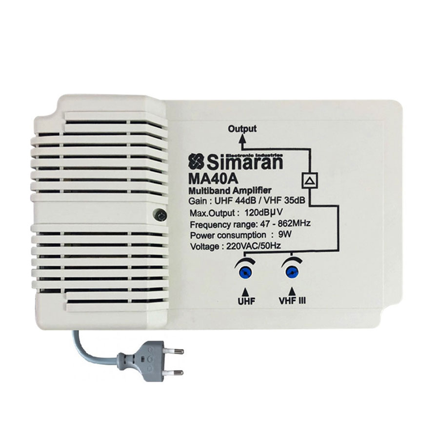 عکس کالای تقویت کننده (آمپلی فایر ) برند سیماران مدل MA40